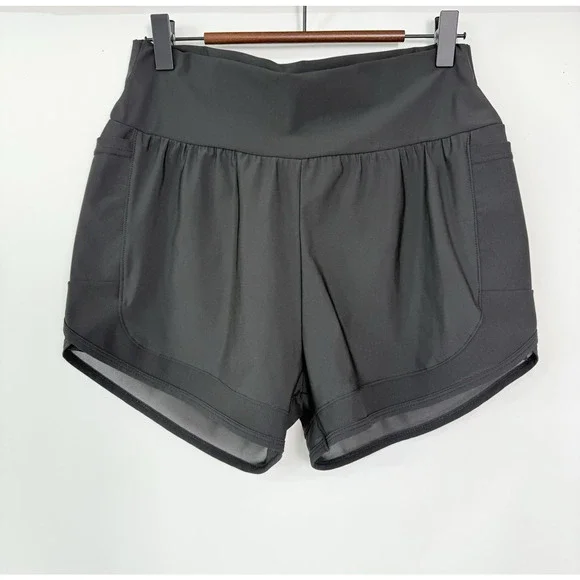 Fitkicks AirLight Track Shorts Womens Size‎ Medium Pull On Lined Stretch Pockets