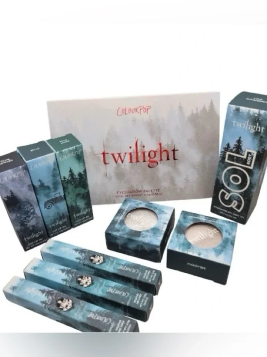 Colourpop Twilight Full Makeup Collection NIB In Hand 10 Item Set w/ Body Oil