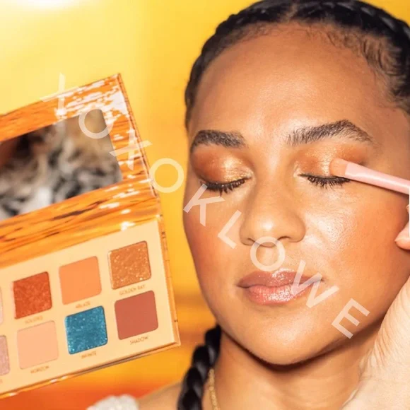 Beauty For Real Golden Hour Mango Butter Eyeshadow Palette NIB