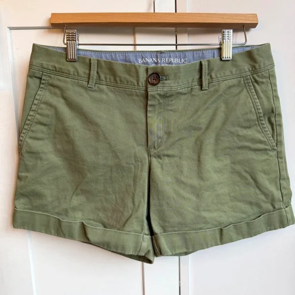 Banana Republic‎ City Chino Shorts Size 4 5
