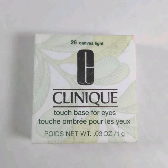 Clinique Touch Base for Eyes 26 Canvas Light Full Size New In Box .03oz