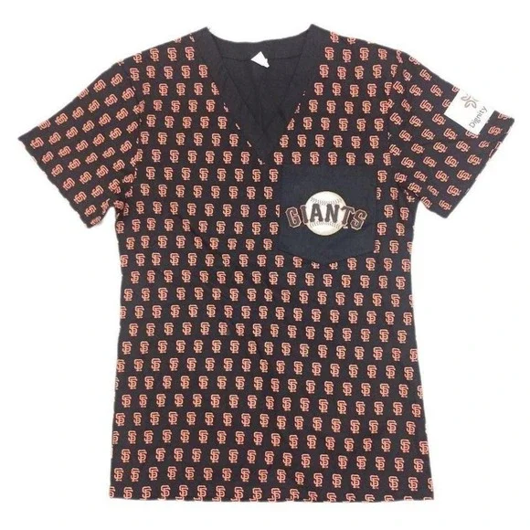 SF Giants - Dignity Health scrub‎ top SKUCH015
