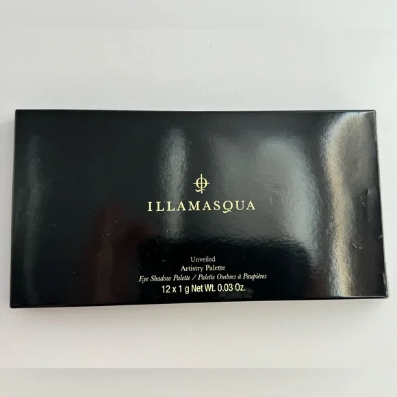 ILLAMASQUA - Unveiled artistry Palette - New & Sealed in Box 12 eyeshadow pans