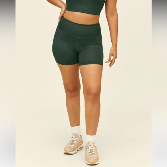Girlfriend Collective High Rise Run Short Sz S