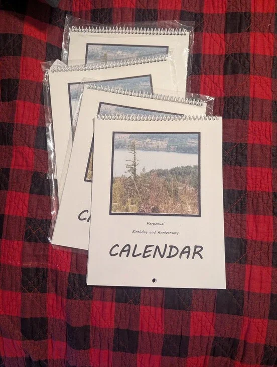 Perpetual Birthday and Anniversary Calendar - Washington State