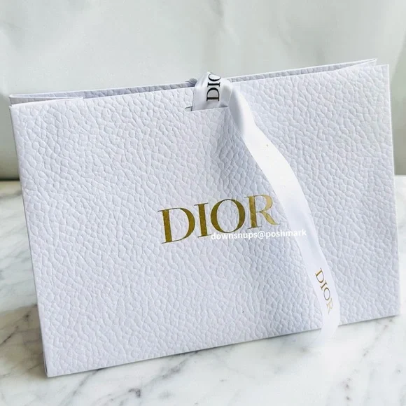 Authentic Dior tie top gift box
