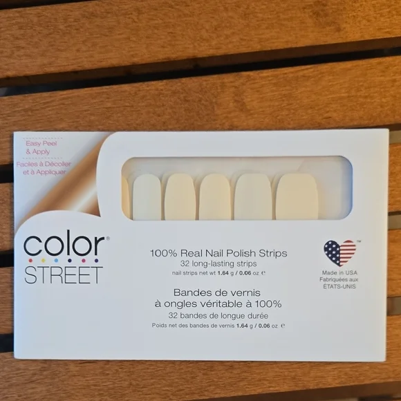 Color Street Nail Polish Strips Clear As Day