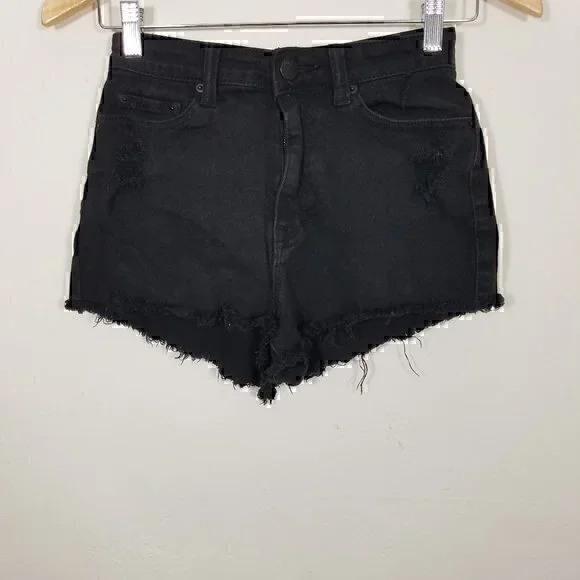 BDG High Rise Cheeky Jean Shorts Size 25