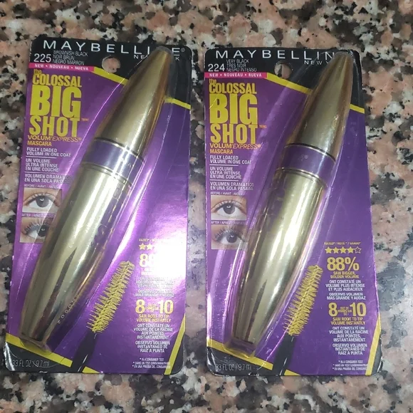 Maybelline Colossal Big Shot Volume Express Mascara - Gold and Purple