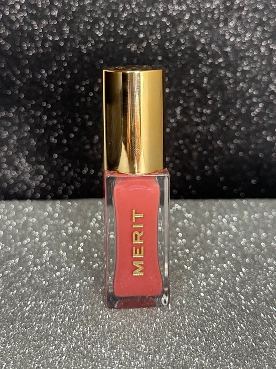 Merit Shade Slick Tinted Lip Oil- Shade Pointelle
