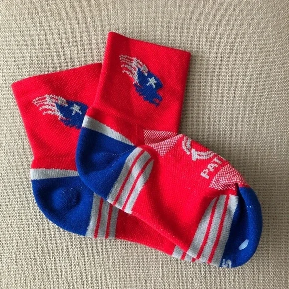 Boys NFL New England‎ Patriots Football Crew Socks