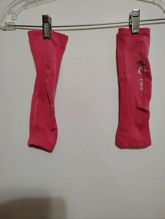 CW-X Hot Pink Compression Arm/Leg Sleeves