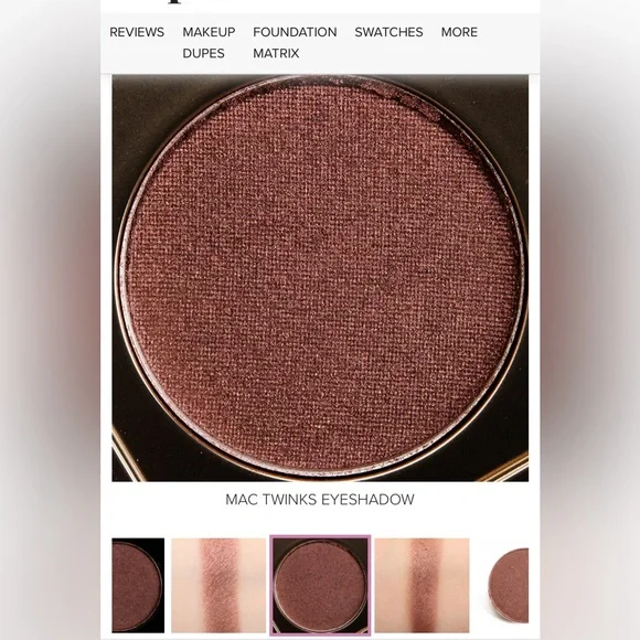 TWINKS MAC SINGLE EYESHADOW