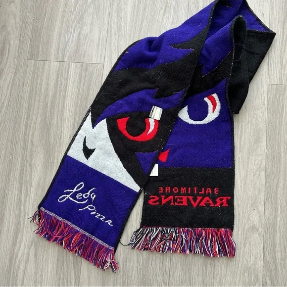 Baltimore Ravens Knit Scarf