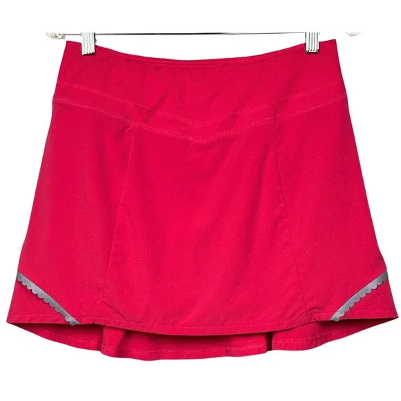 Title Nine Skirt Skort Womens Flounce Back Girly Tennis Golf Active Medium‎ Pink