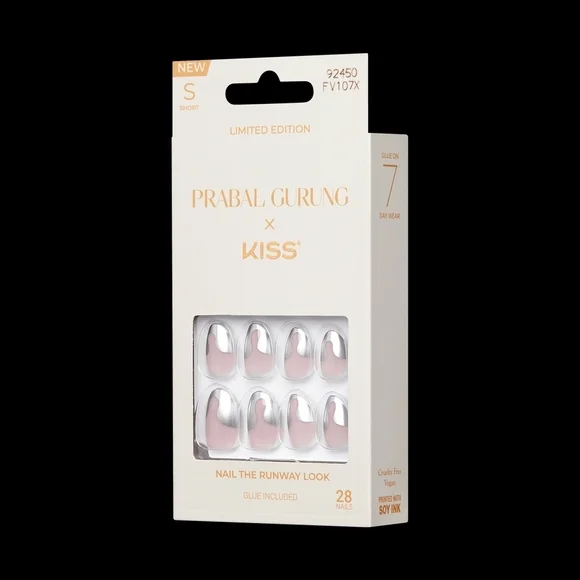 Limited Edition Prabal Grunge X Kiss Nails•28 Nails•Glue Included
