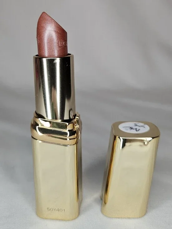 L'Oreal Paris Colour Riche Satin Lipstick 236 Organza Shimmer Nude Pink NWT