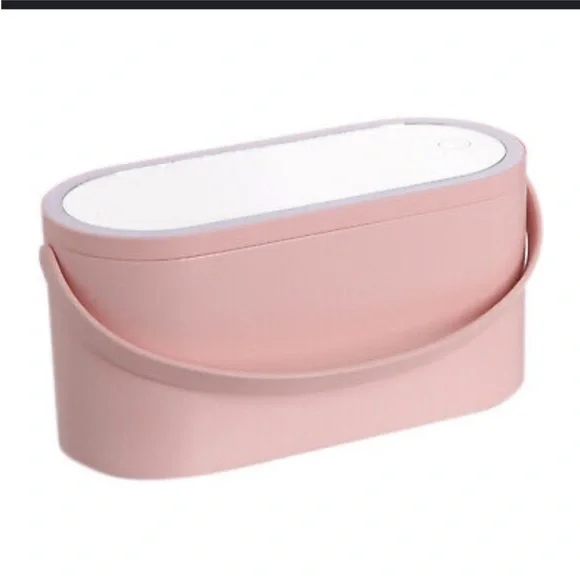 Travel‎ Makeup Organizer Box with Mirror LED light