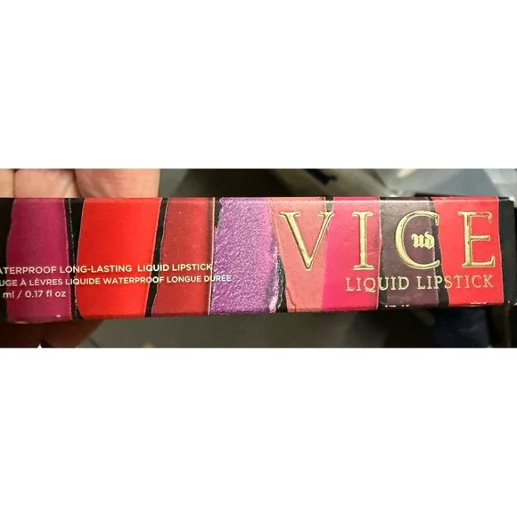 URBAN DECAY VICE LIQUID WATERPROOF LONG LASTING LIPSTICK Trivial Rare HTF‎ LB