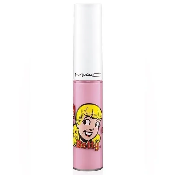 NIB MAC Archie’s Girls Lipglass in “Stay Sweet”