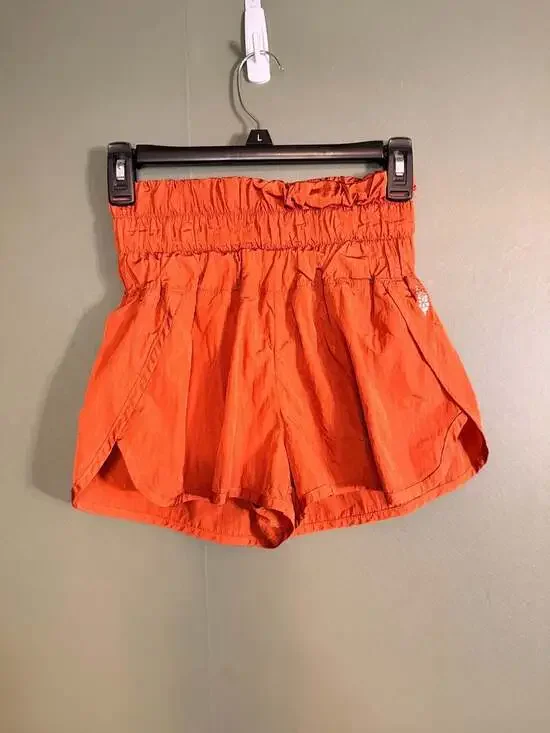 Free People FP High-Rise‎ Running Shorts Orange Size XS Activewear