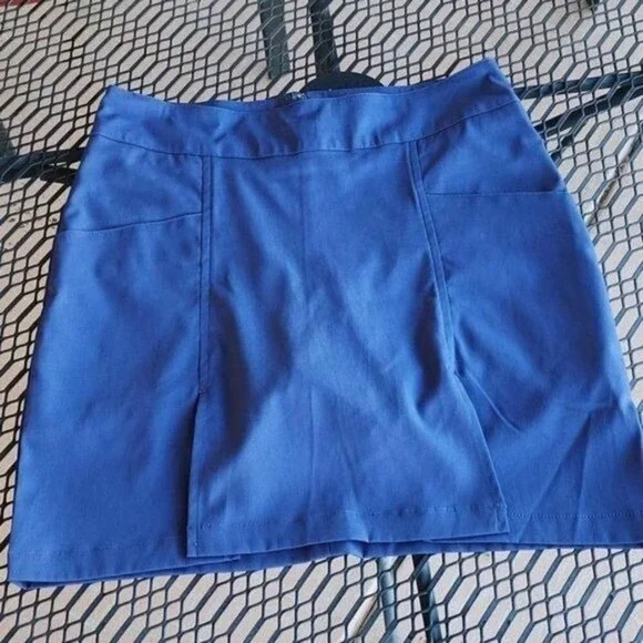 Antigua Desert Dry Womens Blue Golf Skort Size 6 Activewear Performance‎ Mini