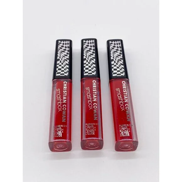 3 Smashbox Christian Cowan Haute Miss Conduct Liquid Lipstick .03 fl oz