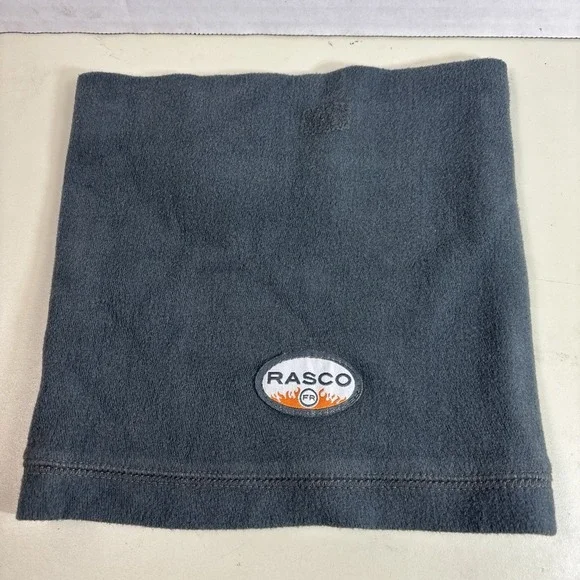 Rasco FR Flame Resistant Neck Gaiter Fleece Charcoal Gray Workwear Balaclava