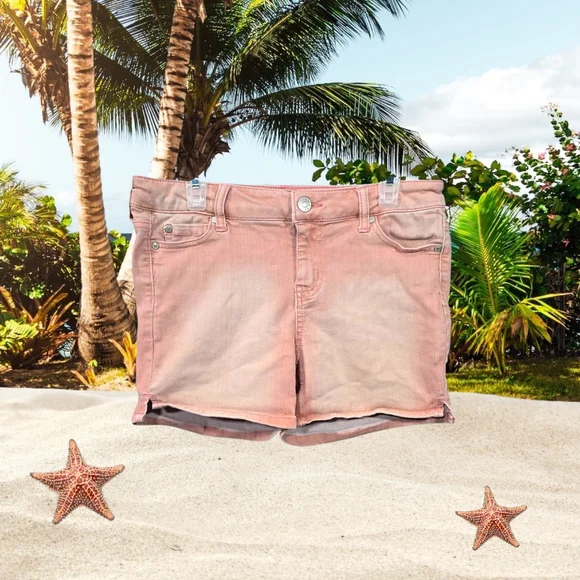 Celebrity Pink Light Pink Jean Shorts