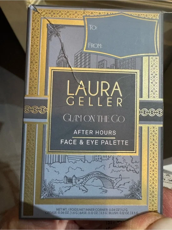 Laura Geller Glam On The Go After Hours Face & Eye Palette - NIB