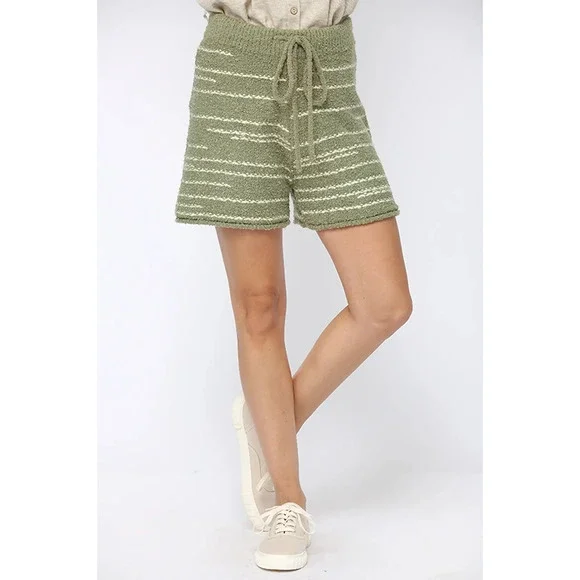 TC2024 DS GiGio Textured Stripe Sweater Shorts Various Sizes