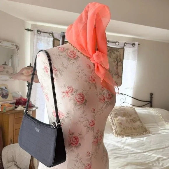 vintage‎ peach scarf