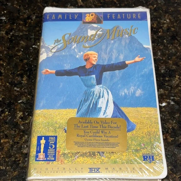 The Sound of Music VHS Tape NWT 1996