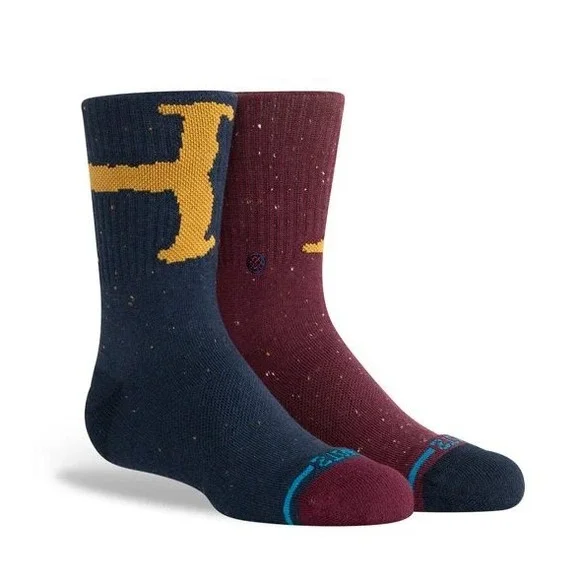 Harry Potter Stance Kids Crew Socks‎ Multi Color Size M YOUTH
