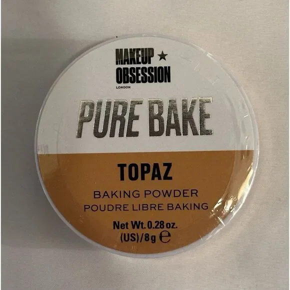 Revolution Makeup Obsession Pure Bake Topaz Baking Powder 0.28 oz NEW