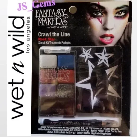 New Star Make Up Stencil Set