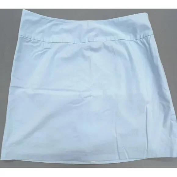 Castaway Skirt 10 Blue Mini A Line Stretch Line Golf Tennis Fish Athleisure Gorp