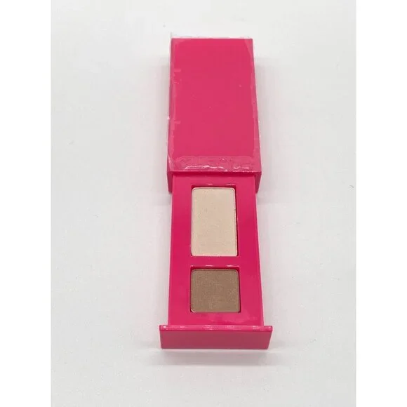 Clinique All About Shadow Duo in 04 Ivory Bisque I Bronze Satin 0.06 Oz