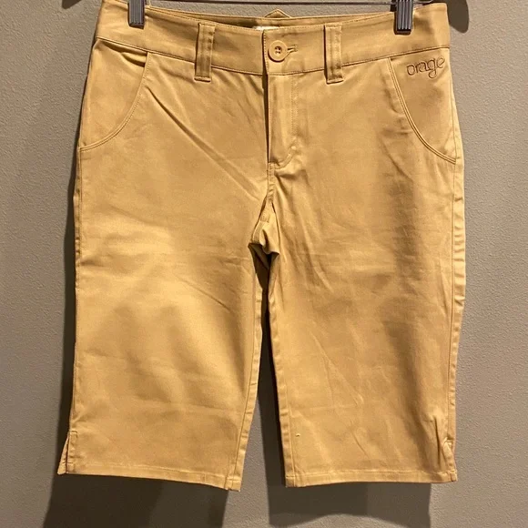 Orage Women's Khaki Bermudas