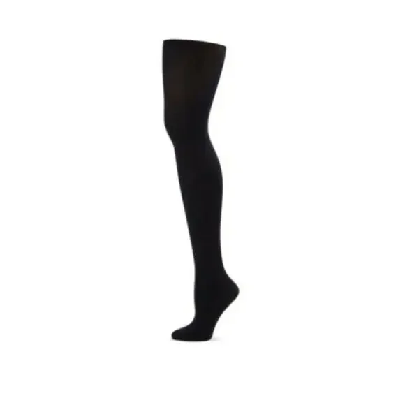 Capezio Kids Hold and Stretch Footed Tights Black Size M