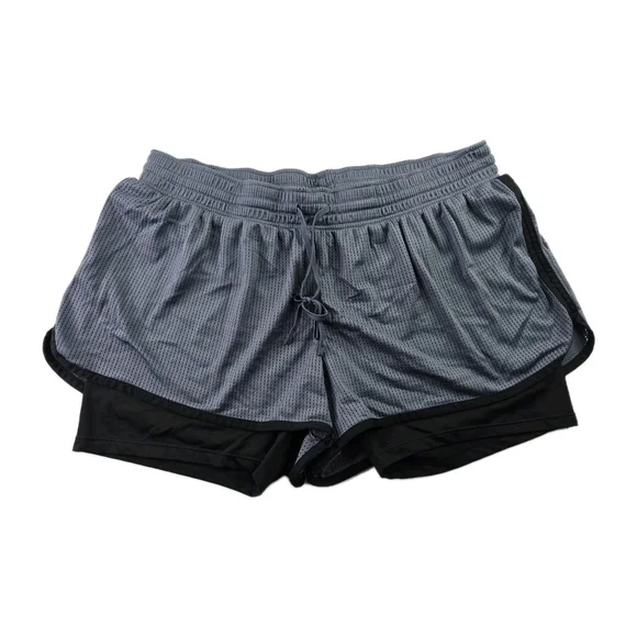 Champion Athletic Running Workout Shorts Gray Women’s Size XXL