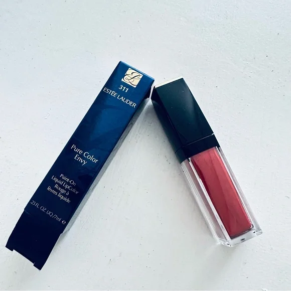 1 Estee Lauder Pure  Envy Paint-On Liquid LipColor 311 Metallic