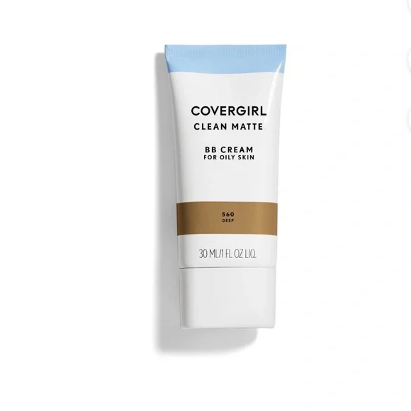 4/$20 COVERGIRL Clean Matte BB Cream For Oily Skin, 560 Deep, 1 fl oz