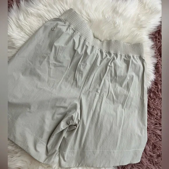 lululemon athletica Light Gray Athletic Shorts