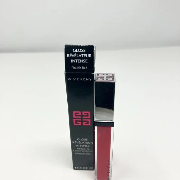 Givenchy Gloss Revelateur‎ Intense Pinkish Red 0.21 Oz New