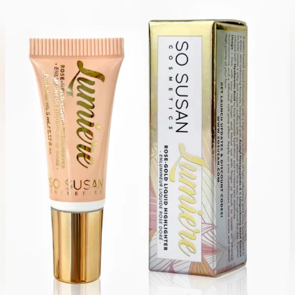 So Susan Rose-gold Liquid Highlighter, New
