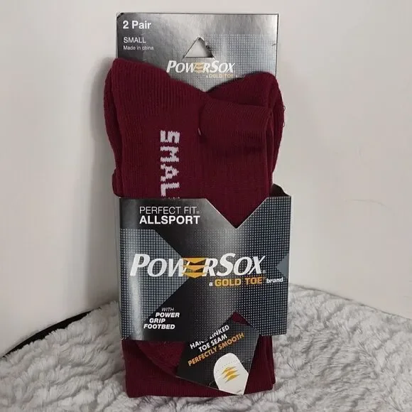 Power Sox Athletic Youth Socks (2 pairs)