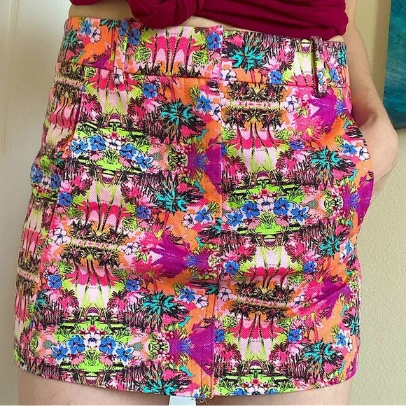 Victoria’s Secret High Rise Shorts Turned into a Mini Skirt in Size Small