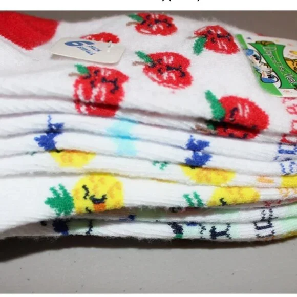 Kid's Days of the Week Socks 6-Pack Small Children's 7-9 Smart Feet