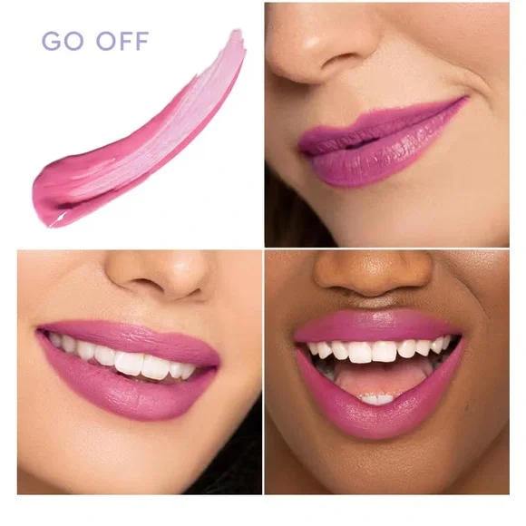 Florence by Mills Be a VIP Velvet Liquid Lipstick in Go Off Pinky Rose Shade NEW